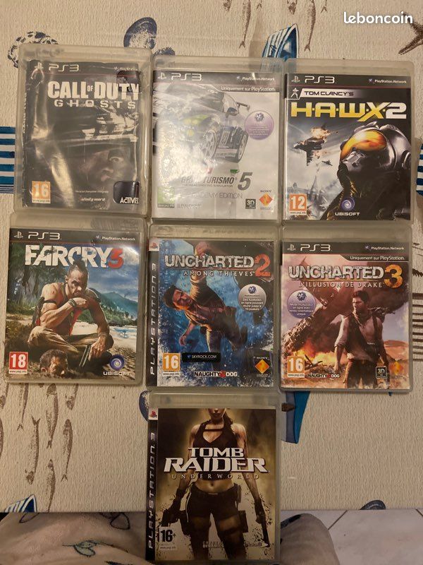 LOT De 30 Jeux PlayStation 3 - État Correct Pour Collection Ou Revente (CD Rayés, Manque Notices)