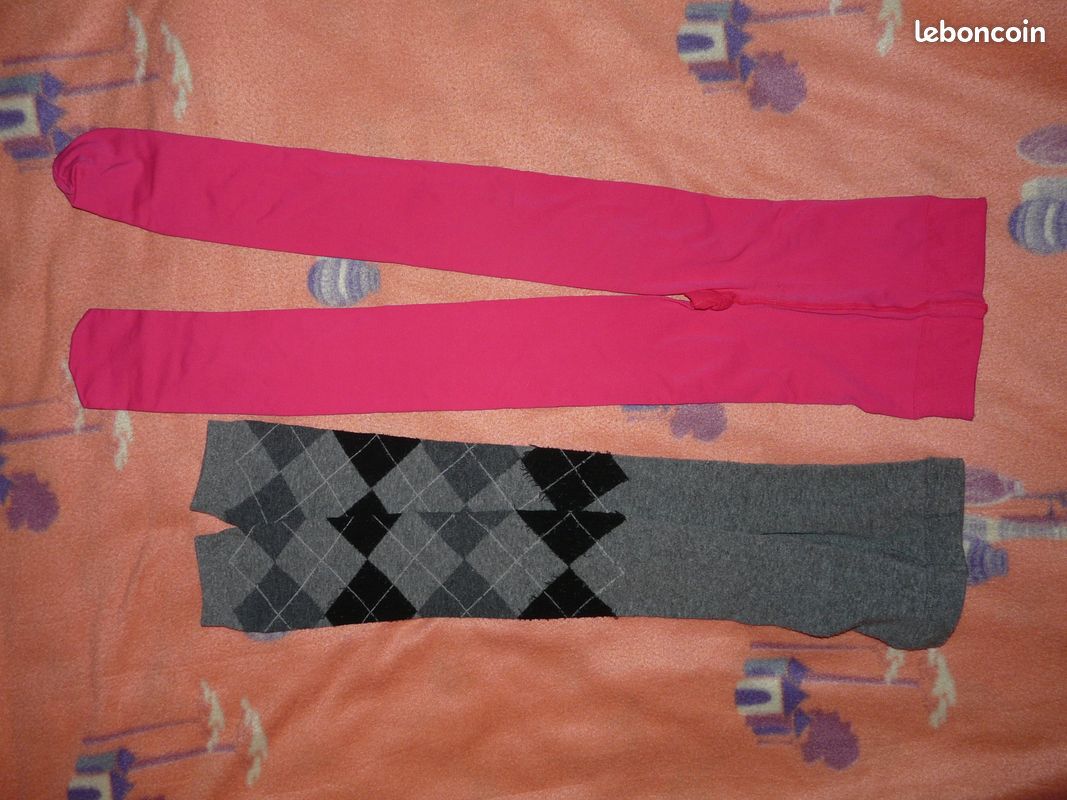 Pulls, jupes, collants et blouson neuf taille 6 ans (image 9)