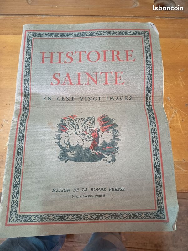 Histoire sainte en cent vingt image de 1927 (image 1)