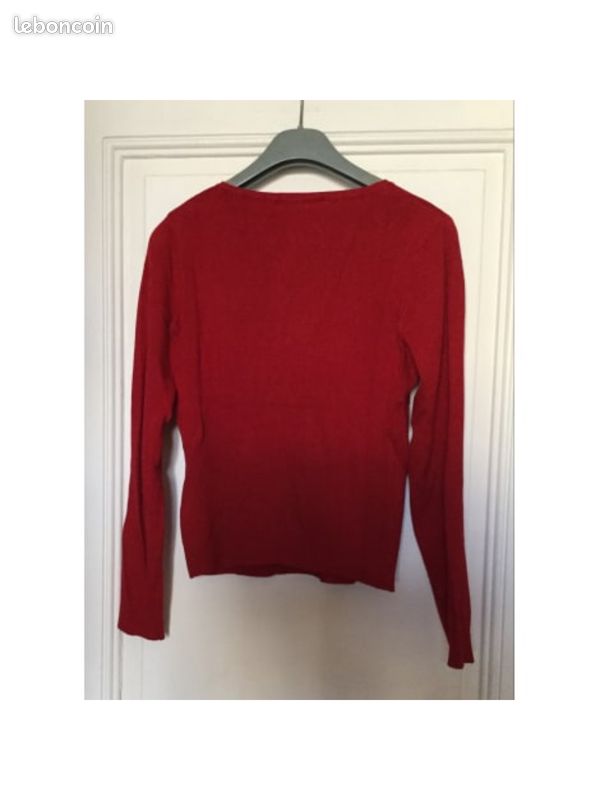 Pull rouge Zara (image 2)