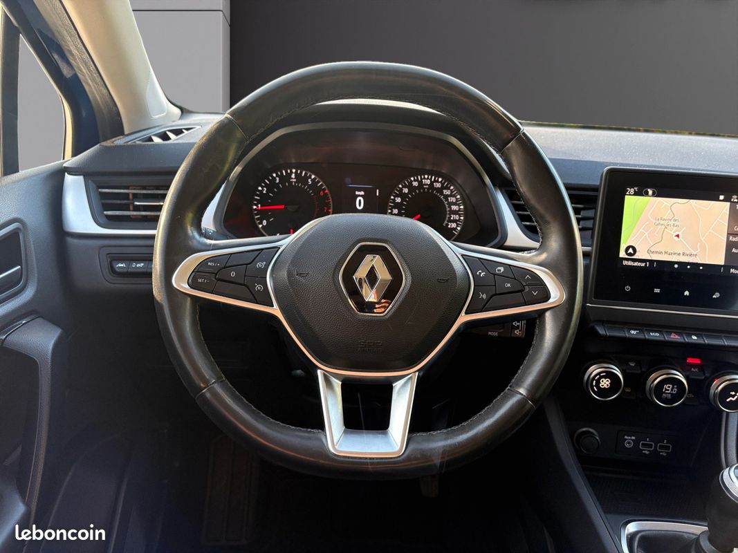 RENAULT CAPTUR TCe 90CH Zen GPS Caméra Radar Av Ar Garantie 12 mois (image 13)