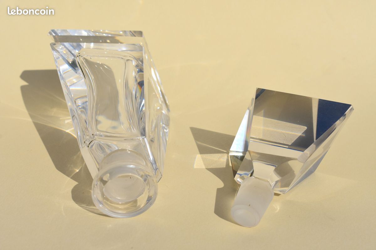 Flacon pour parfum en cristal – maison du cristal 20e siècle (image 6)