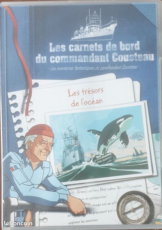 Les carnets de bord du commandant Cousteau/ Les trésors de l'océan (image 1)