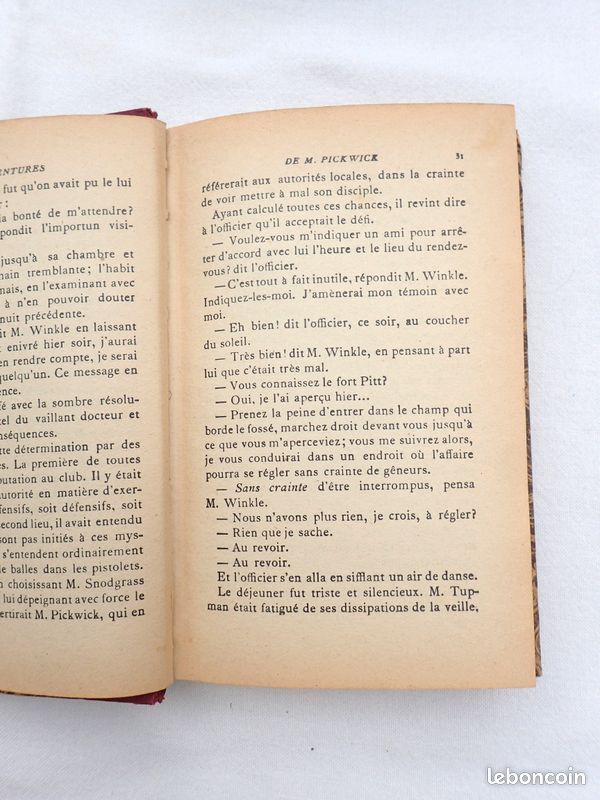 Les aventures de Monsieur Pickwick - Charles Dickens - Librairie Delagrave Bibliothèque Juventa - 1951 (image 13)