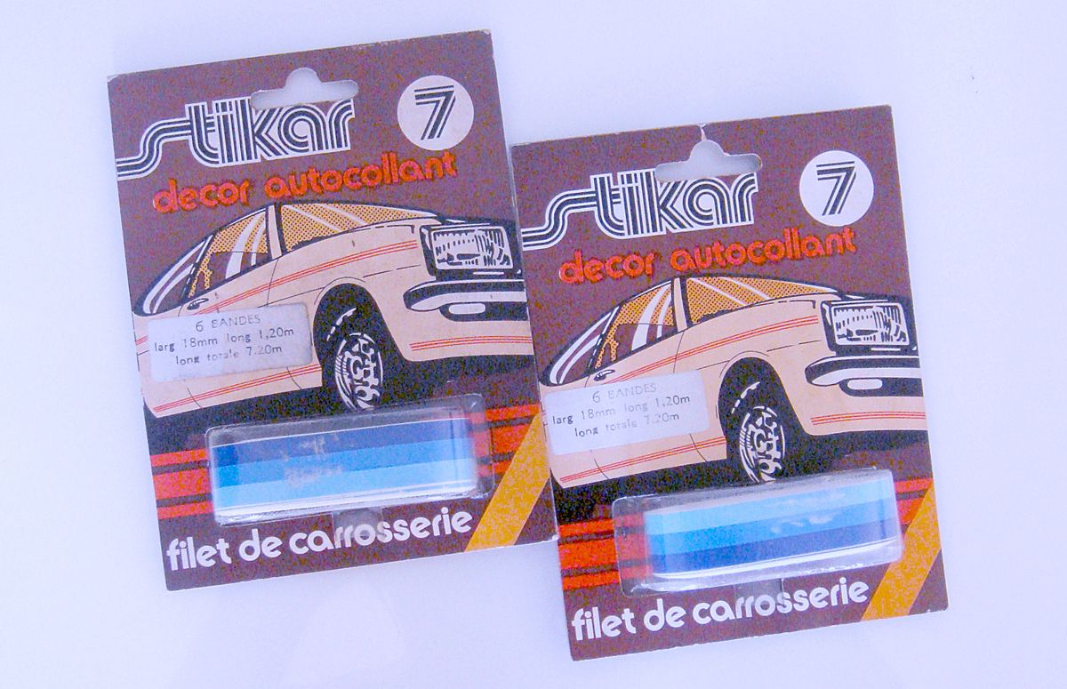 2 Kits de filets décoratifs autocollants pour carrosserie - Équipement auto