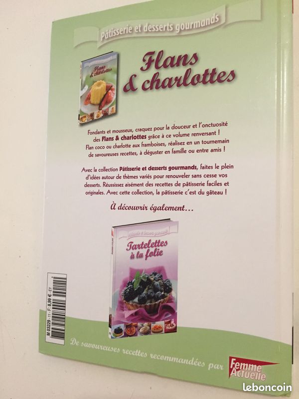 Livre recette flans charlottes (image 10)