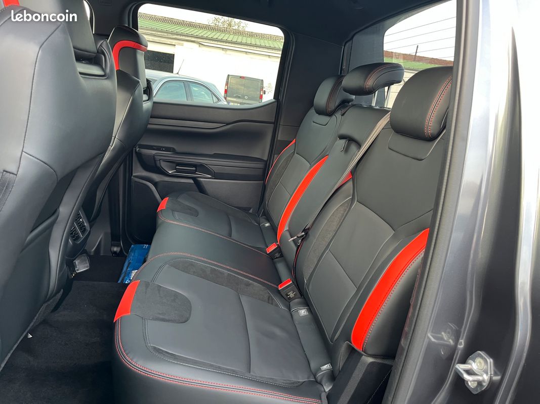 FORD RANGER RAPTOR DOUBLE CABINE 3.0 V6 292cv 4WD BVA10 HOMOLOGUE 4 PLACES SANS MALUS SANS TVS (image 4)