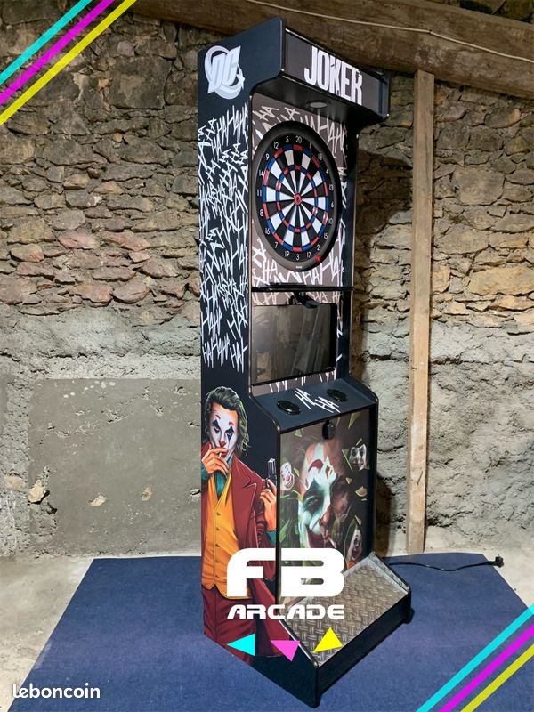 Borne Arcade 6000 Jeux – État Neuf – Fabrication Française – Sans Monnayeur