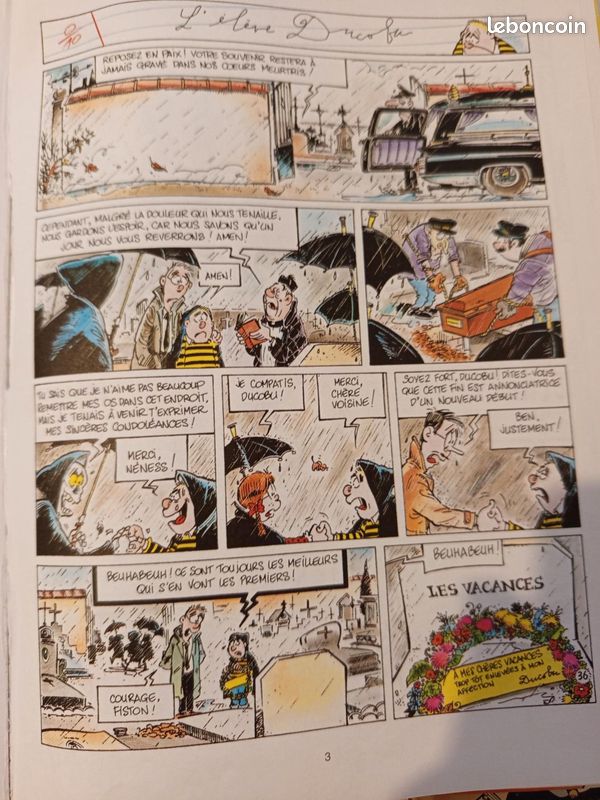 Lot 2 BD Ducobu Tomes 2 et 10 (image 3)