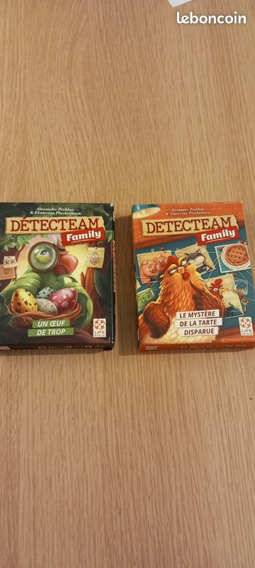 Lot de 2 jeux DETECTEAM, neufs (image 1)