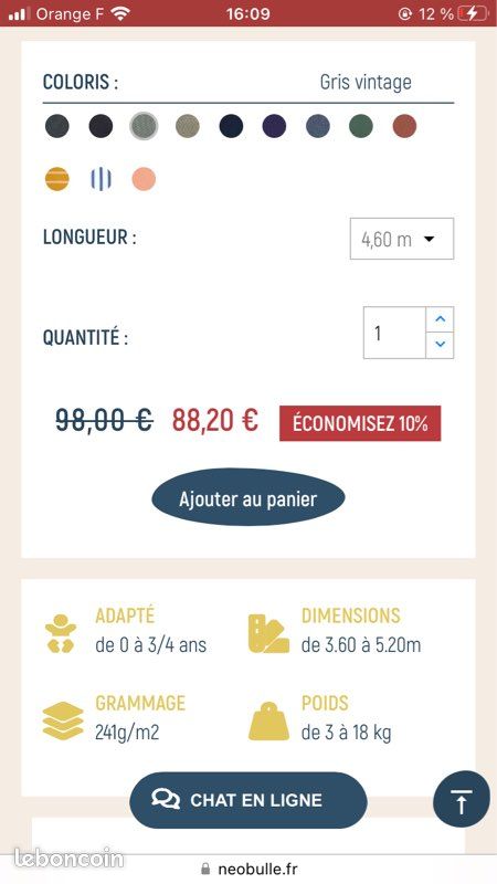Écharpe de portage Neobulle (image 4)