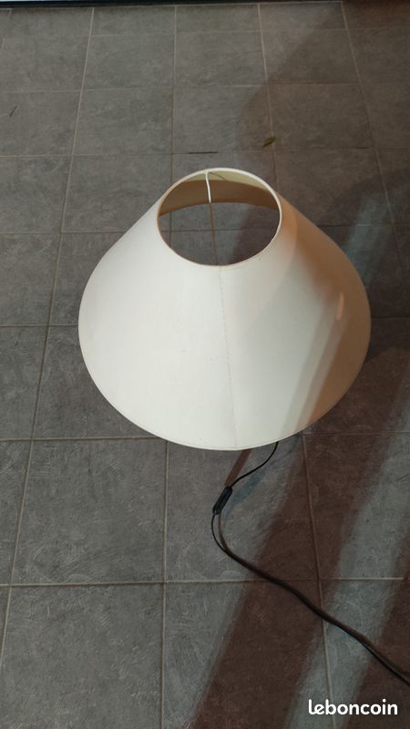Lampe a poser en osier (image 3)