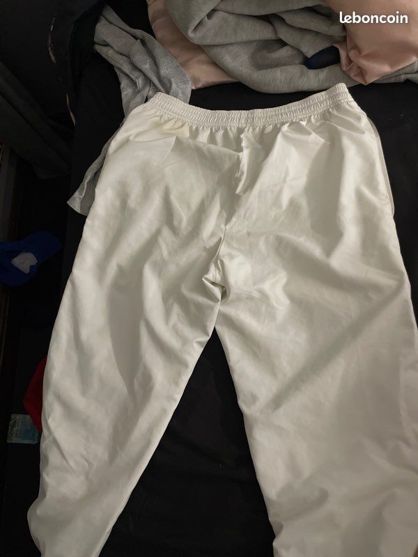 Bas lacoste blanc xs/s (image 2)