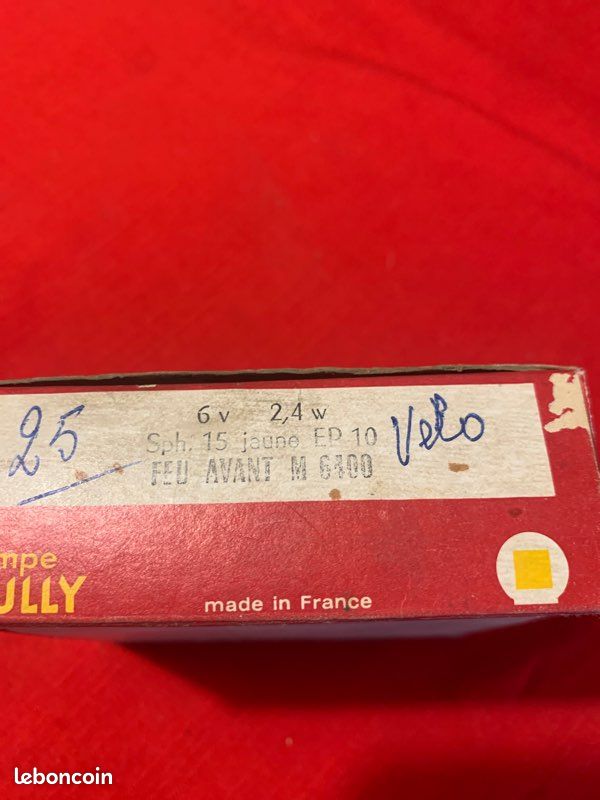 Lot De 2 Ampoules Sully Jaune 6V 2,4W - Sphère 15, 4W Halogène, Éclairage Jaune