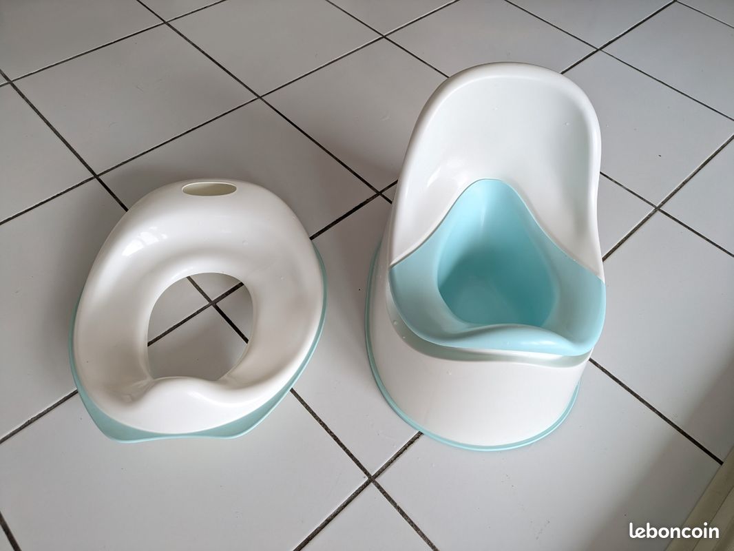 Lot pot et rehausseur WC bébé / enfant Ikea (image 5)