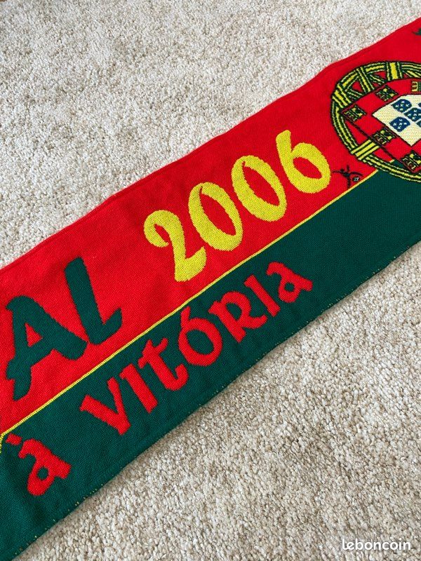 Echarpe de football du Portugal de Sagres pour l'Euro 2024 - France