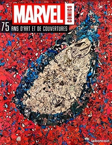 Livre Marvel 75 ans d’art et de couverture 320 pages (image 1)