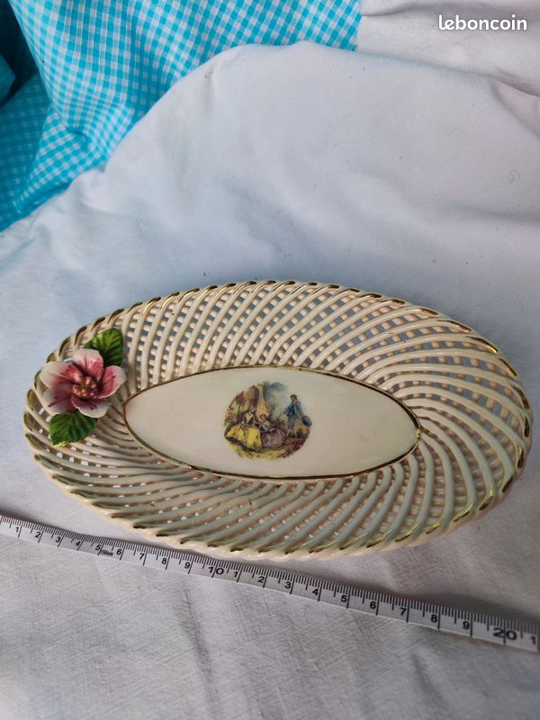 Corbeille vide-poche céramique Mallorca vintage (image 1)