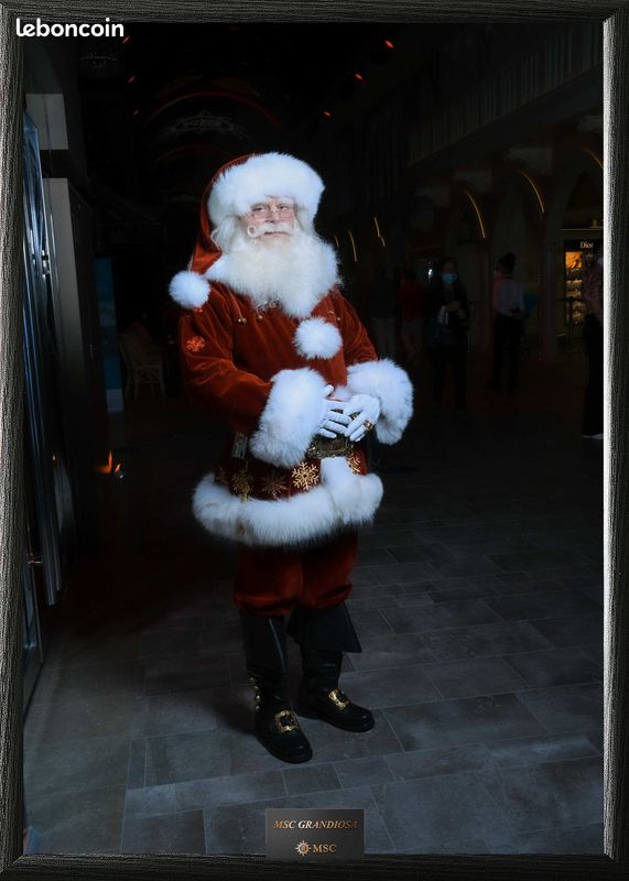 Costume professionnel de Père Noël complet (image 1)