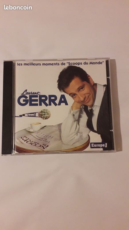 CD Laurent Gerra, les meilleurs moments de scoops du monde, très bon état, très peu utilisé 1999, (image 1)
