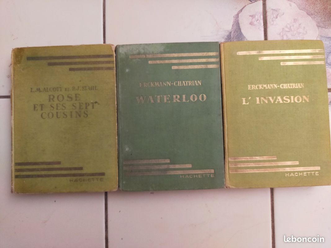 Lot de 3 livres édition 1950 (image 1)