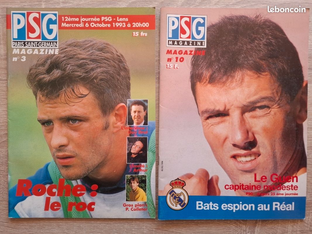 Magazine PSG Retour Sur Images - 1993 - Paris Saint-Germain