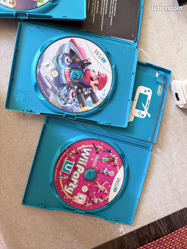 Console wii u avec accessoires et jeux (image 7)