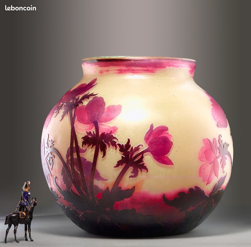 MULLER FRÈRES - vase - ART DÉCO NOUVEAU (image 5)