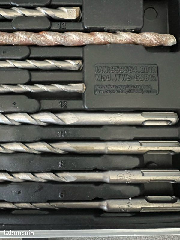 Parkside malette de 12 forêts pour perforateur (image 2)