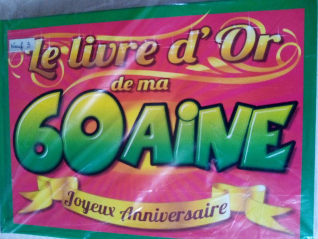 Urne anniversaire 60 aine