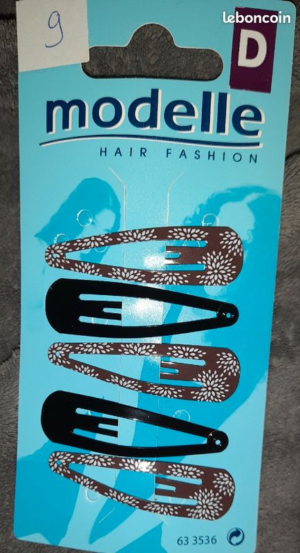 Barrettes clip fantaisie (image 3)