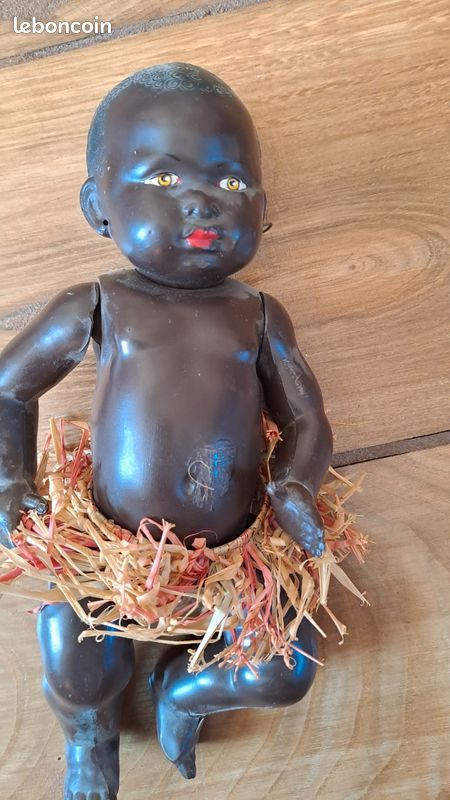 BAIGNEUR PETITCOLLIN EN CELLULOÏD 20 CM