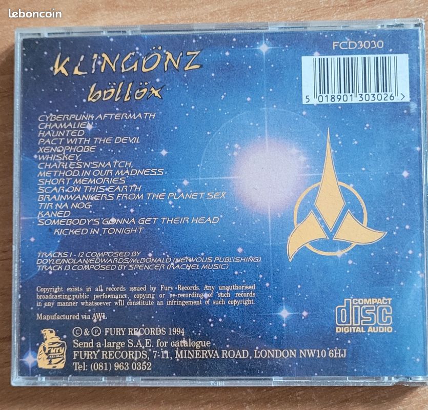 Cd klingonz bollox (image 2)