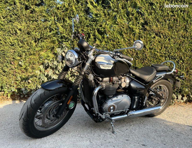 Triumph Speedmaster 1200 (2021) – Bicolore – 6 400 km – État neuf (image 1)