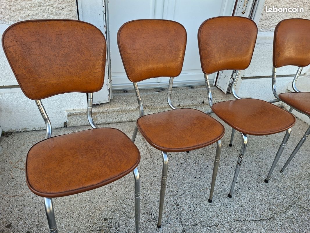 4 chaises vintages (image 2)
