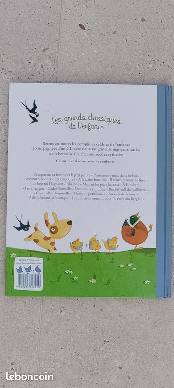 Livre berceuses et comptines avec CDs (image 3)