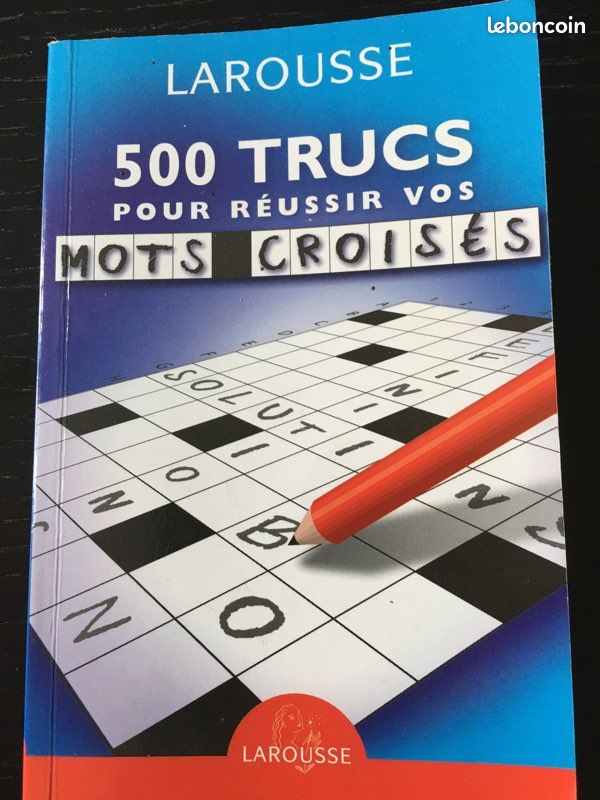 Livre 500 trucs pour mots croises (image 1)
