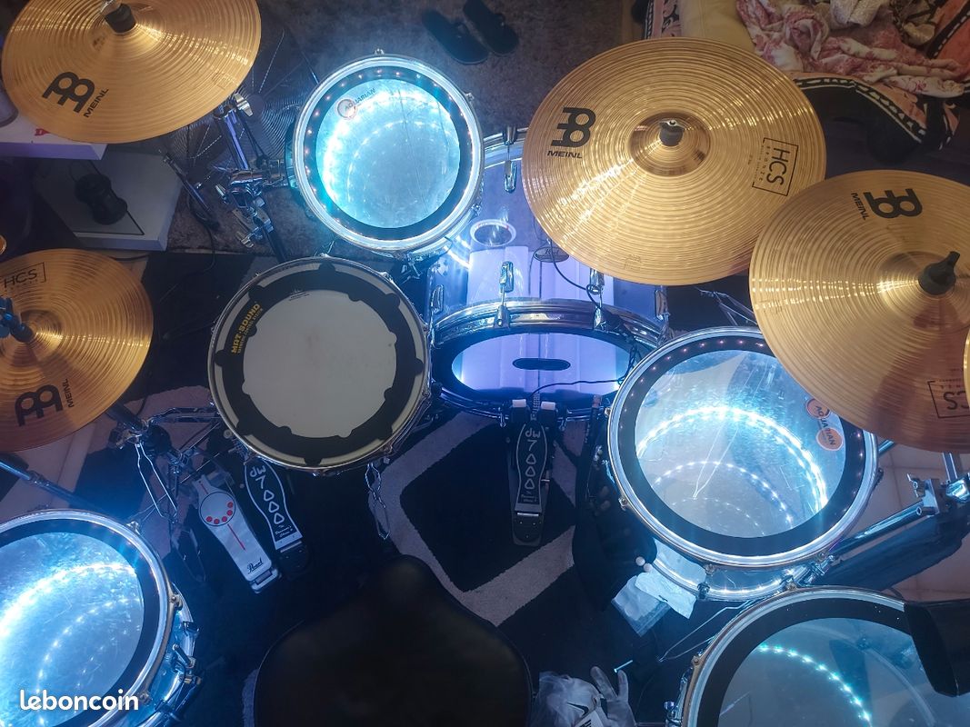 Batterie acoustique Pearl acrylique (image 9)