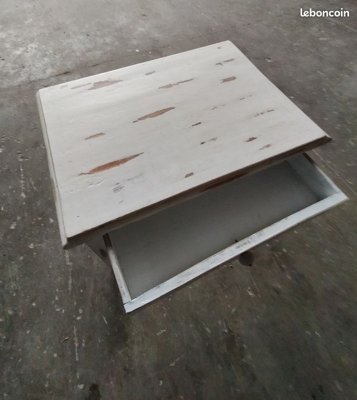 Table blanche cerusee (image 2)