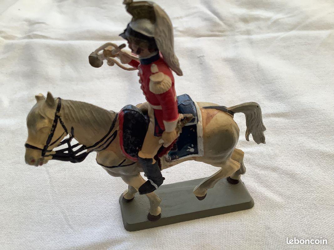 Collection soldats de plombs 1er empire, soldat delprado et cavalier