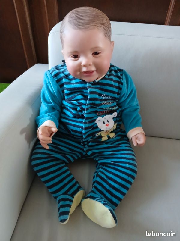 Bébé Reborn 50 Cm Fait Main - Poupon Réaliste En Silicone - Neuf