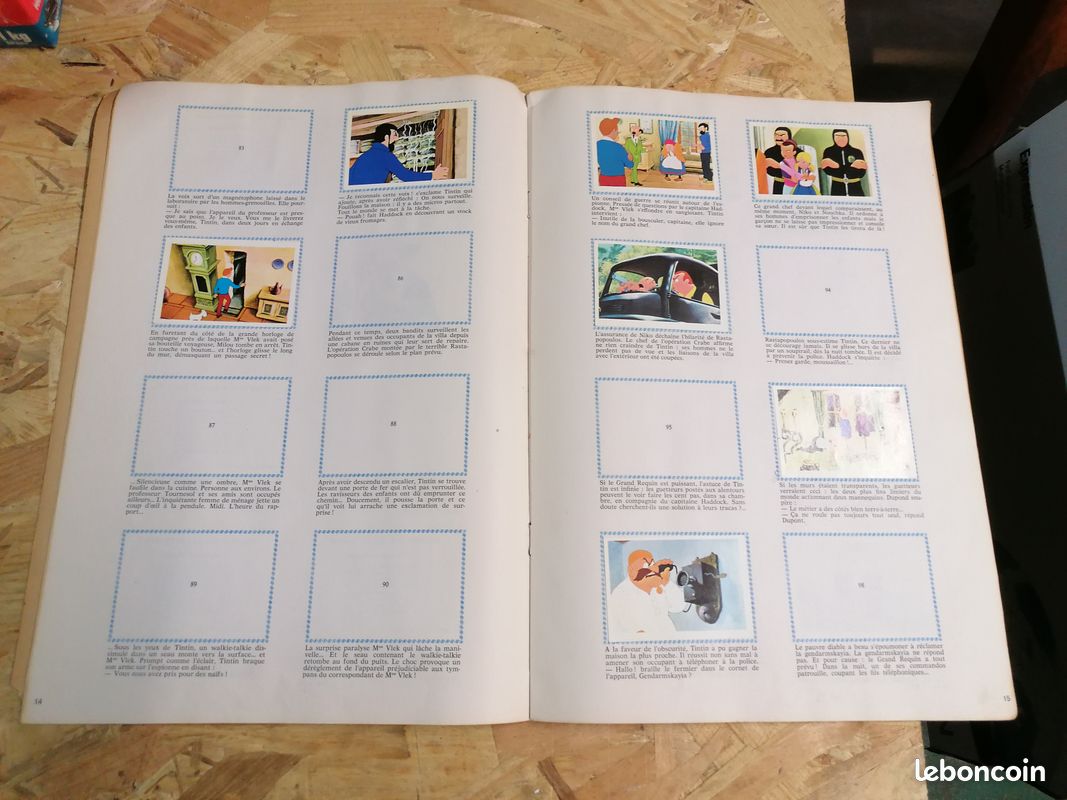 Album Photo Tintin & Milou - Hergé & Le Lombard - Collector 1984 - Comme Neuf