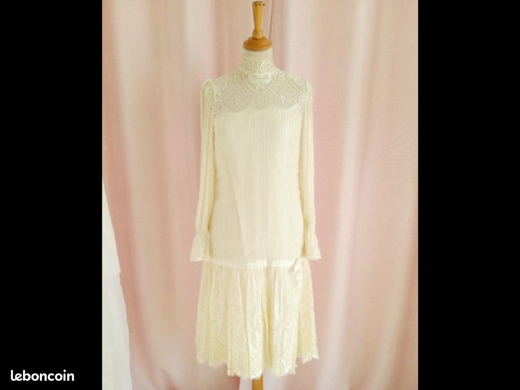 Robe de mariée (ou pas) vintage style charleston Vêtements