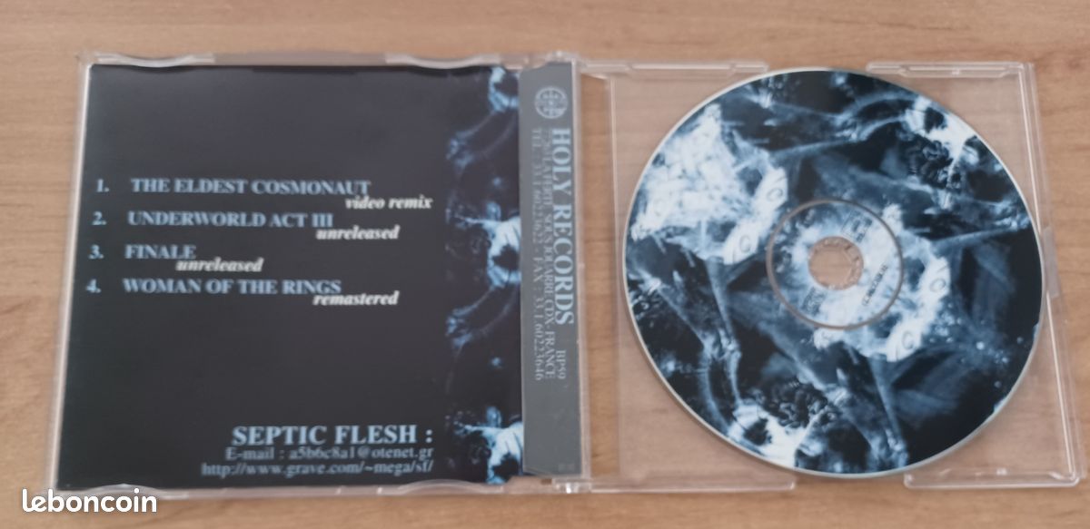 Septic flesh : the eldest cosmonaut CD (image 2)
