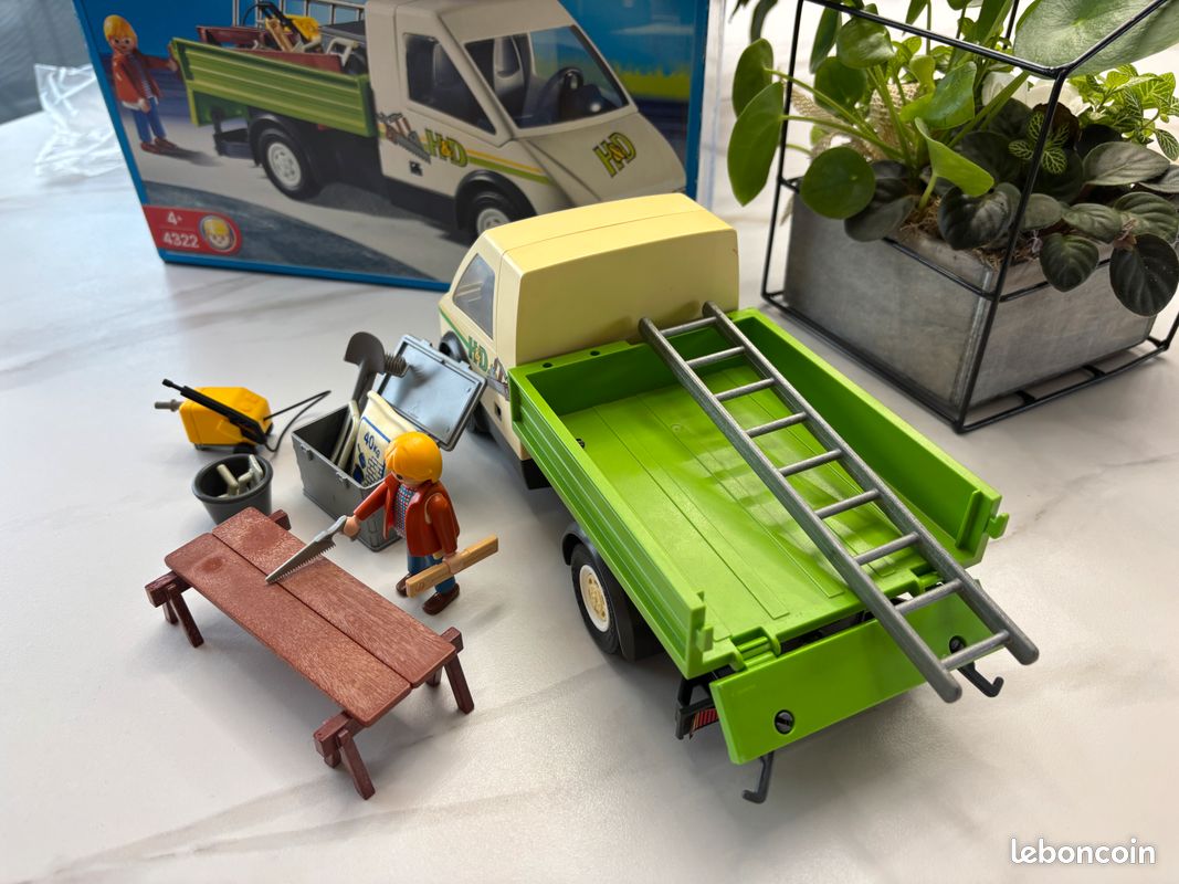 Playmobil 4322 - Entrepreneur et camionnette (image 7)