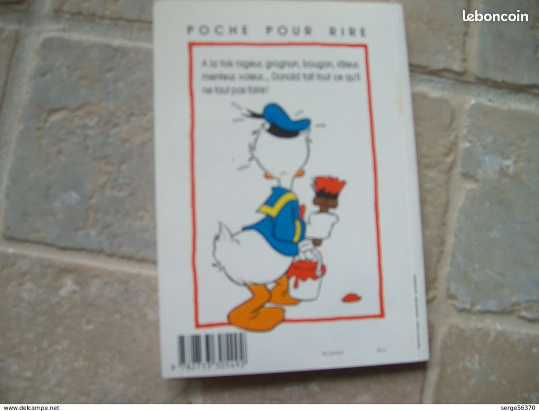 Donald a mauvais caractère Al Taliaferro Duck Carl Barks Glenat Walt Disney mini livre Hachette (image 5)