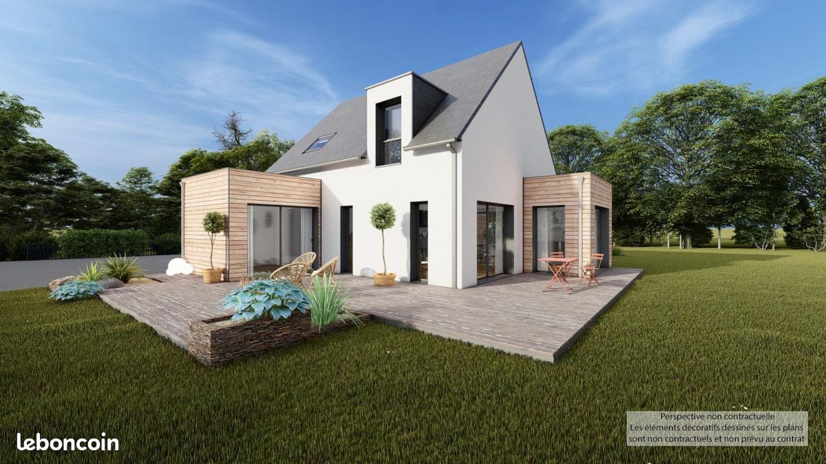 Maison 6 pièces 115 m² · à Merlevenez · 115 m² · 384 600 €