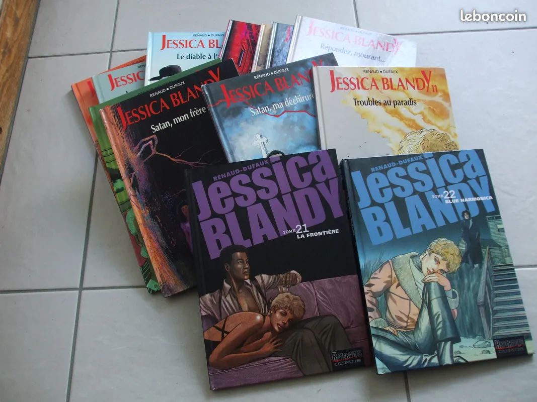 Collection de 13 bd jessica blandy + 3 autre numeros en doubles (image 1)