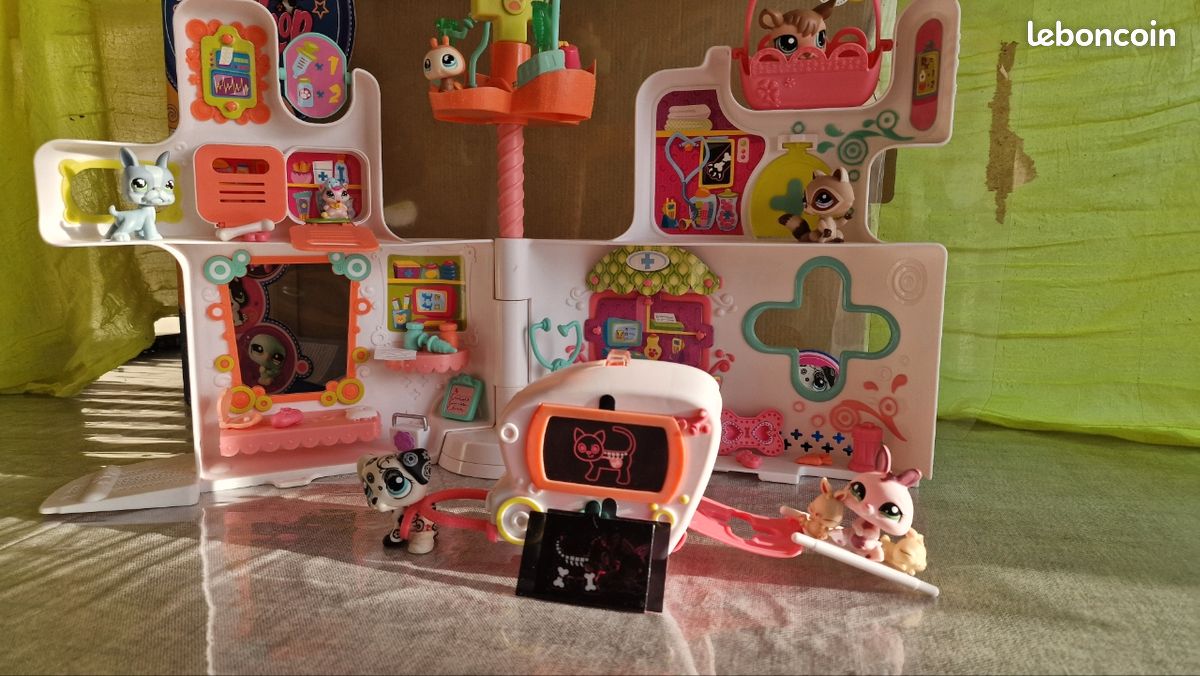 LPS Littlest Petshop Ambulance Hôpital 2009 Hospital Hasbro
