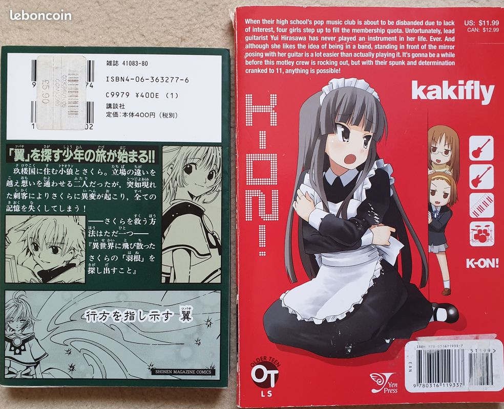 Manga en anglais / japonais (image 2)